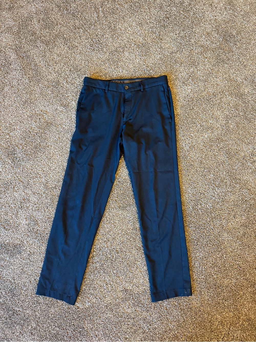 Men's Navy Athletic Dress Pants - 32x32 Slim Fit